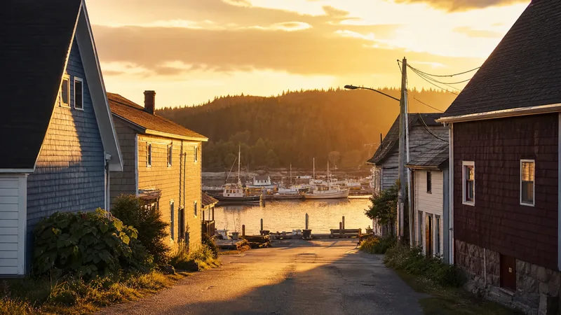 Small coastal fishing town harbor street with boats and spruce hills, Seward Business License